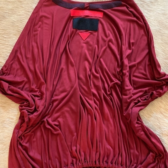 𝅺AUTHENTIC BOTTEGA VENETA Burgundy Tunic Top L - Picture 7 of 13